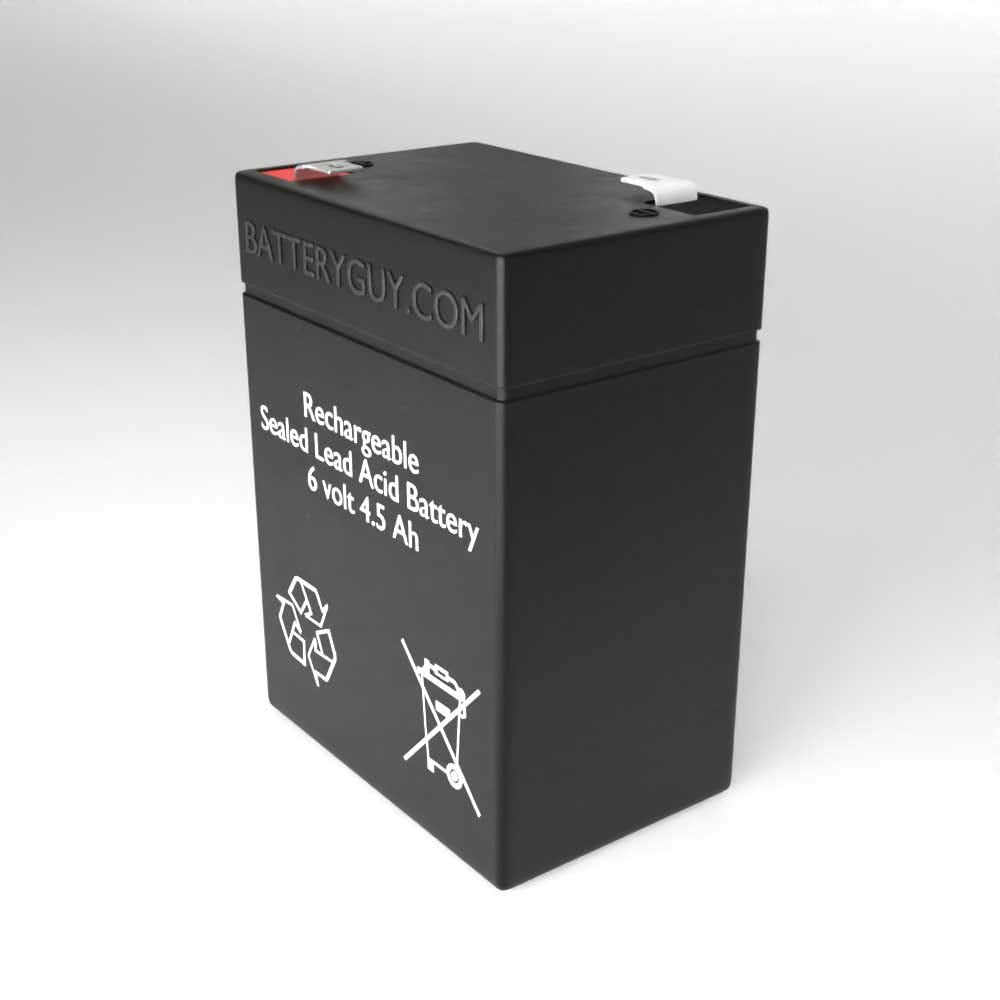 6V 4.5Ah SLA Rechargeable Batteries Qty of 2 A28461