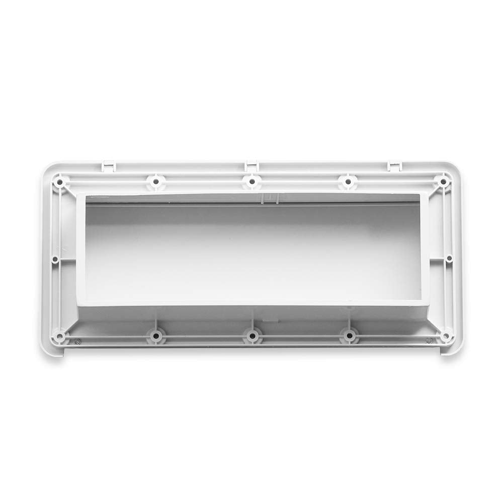 White RV Range Hood Vent Cover A331