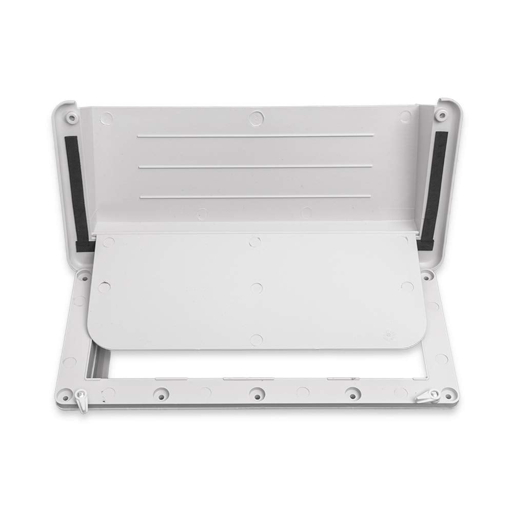 White RV Range Hood Vent Cover A331