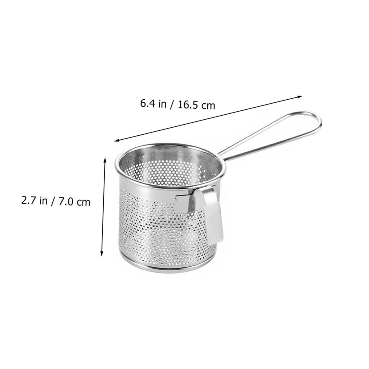 Stainless Steel Mesh Colander with Hook D15709
