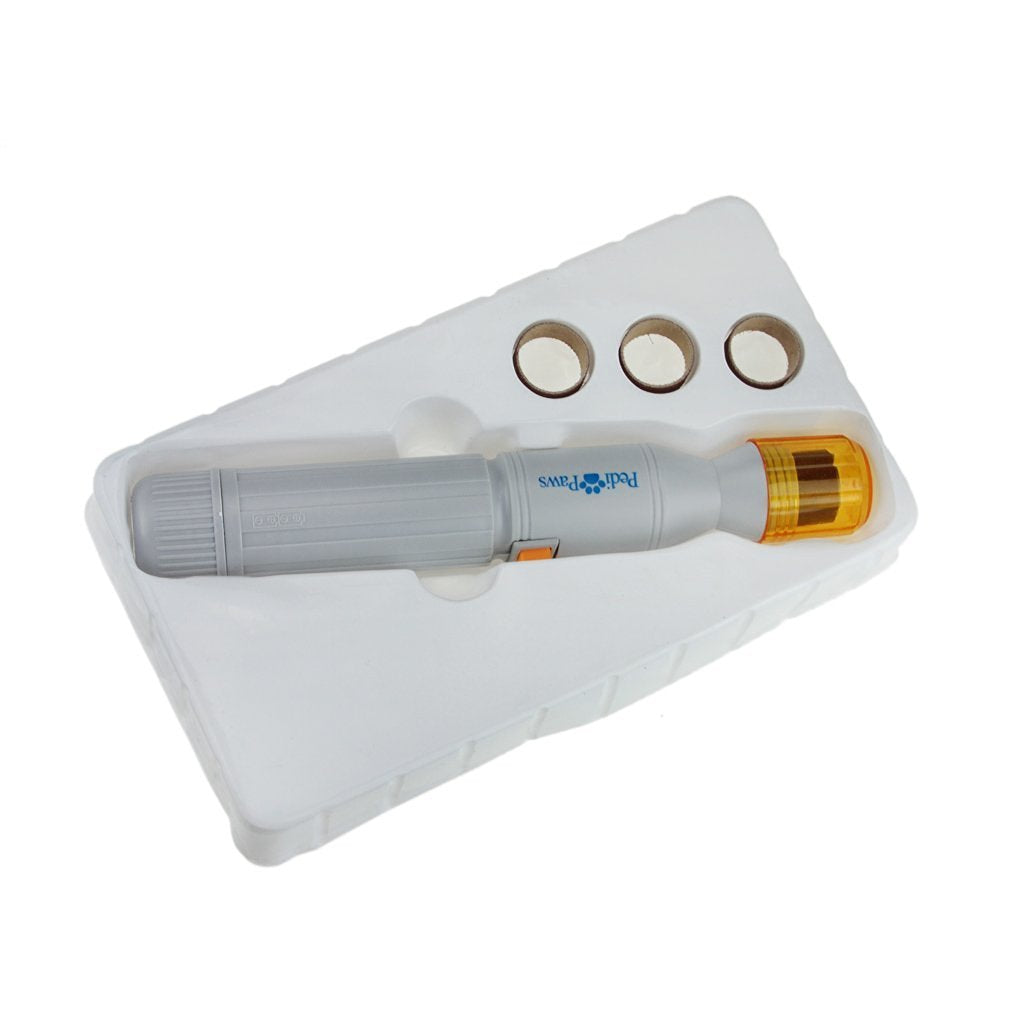 Battery Powered Electric Pet Nail Clippers Trimmer Grooming Kit R749859