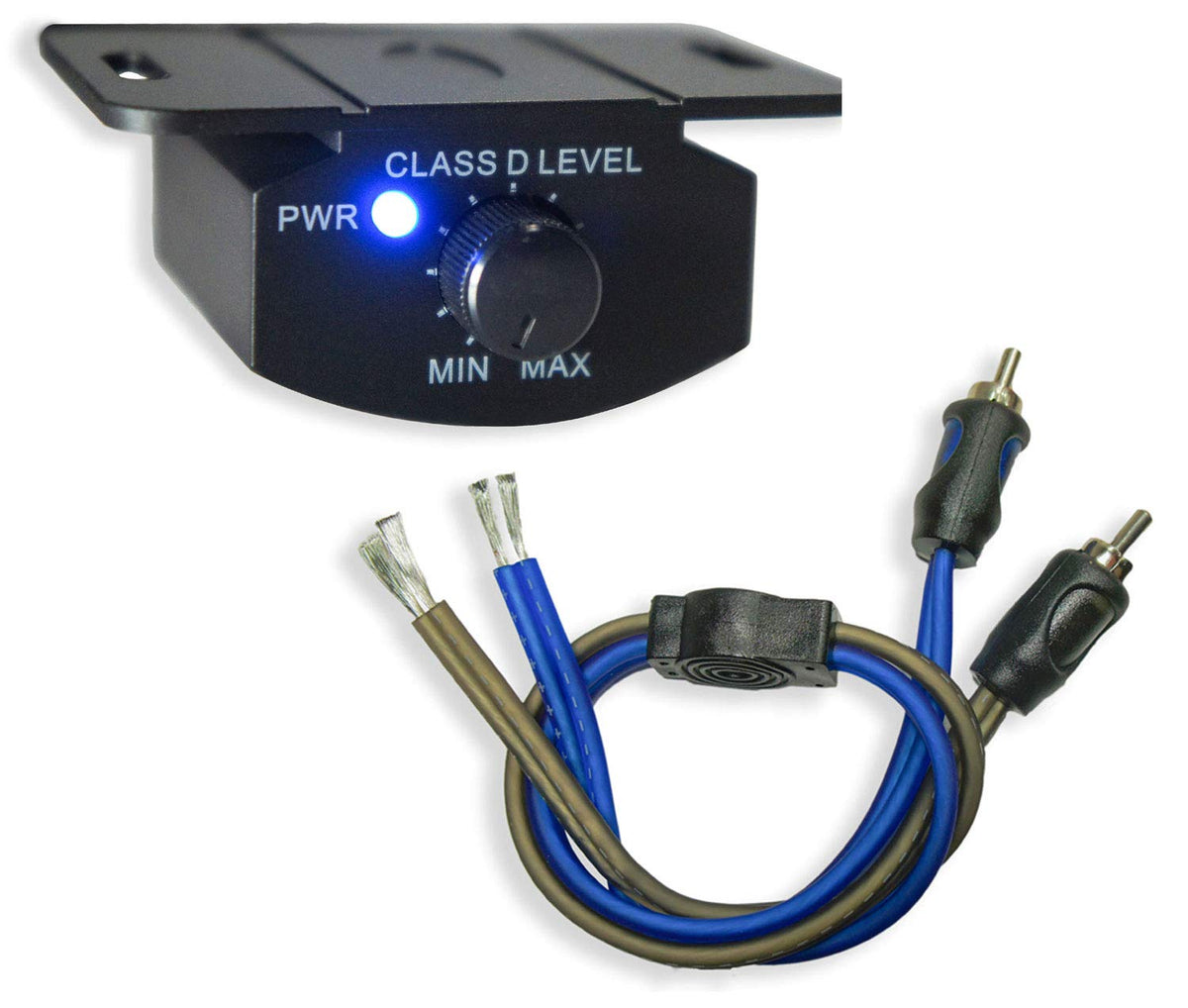 Dual 12" Sub Box Amp and Wire Kit P8356