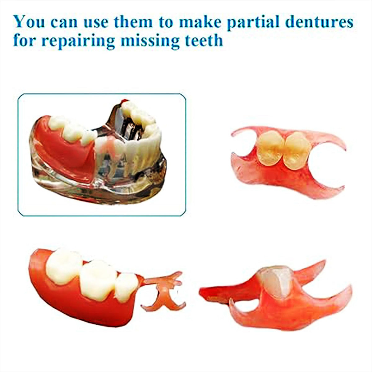 DIY Denture Making Kit with Tool Kit and Temporary Teeth M692236