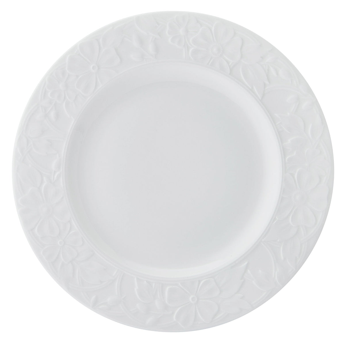 White 12 Piece Bone China Dinnerware Set G46814