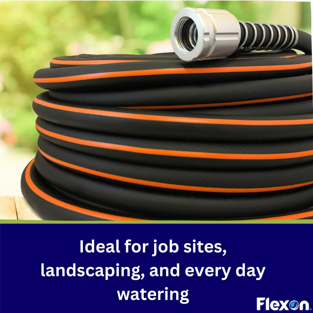 5/8" x 100ft Rubber Garden Hose D342