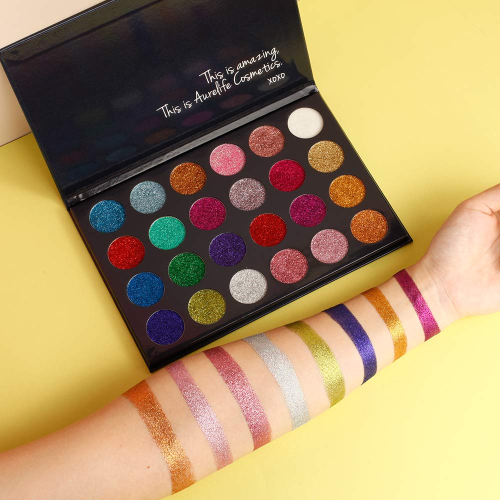 24 Color Pressed Glitter Eyeshadow Palette A922