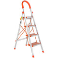 4 Step Aluminum Lightweight Folding Step Stool 350lbs Z16672