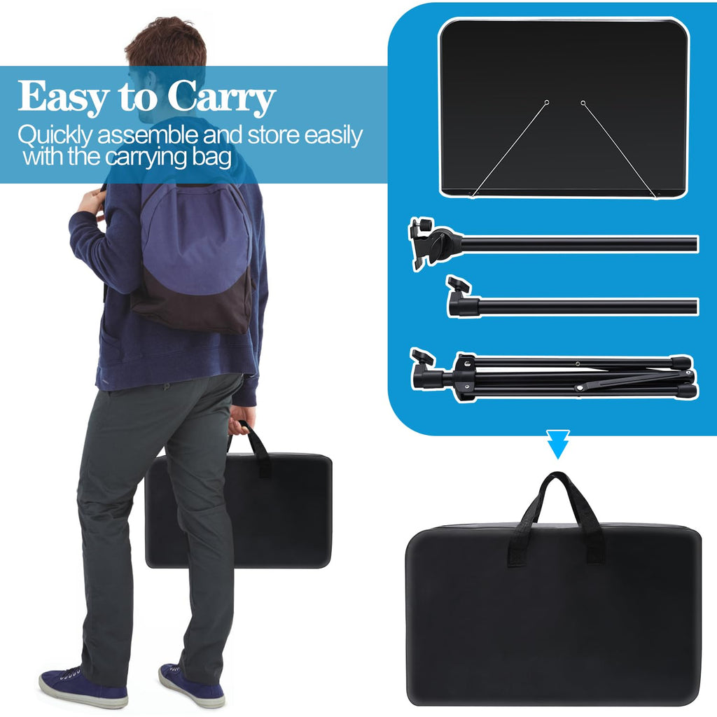 Adjustable Sheet Music Stand with Carry Bag B74279