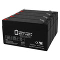 6V 1.3Ah SLA Replacement Battery 4 Pack B228