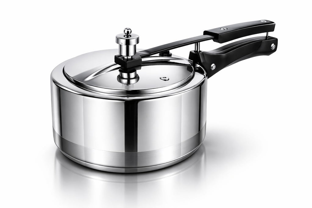 3 Litre Triply Stainless Steel Pressure Cooker E68006