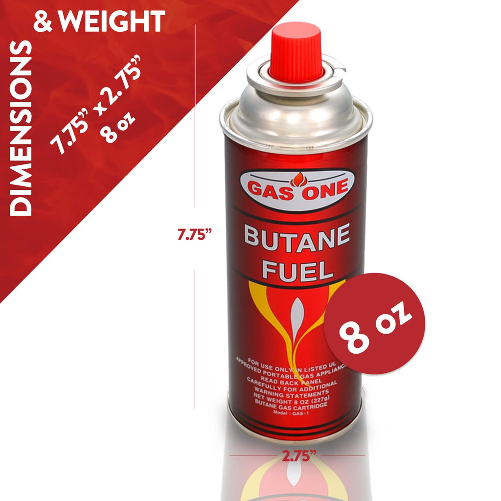 Butane Fuel Canister 4 Pack T1606