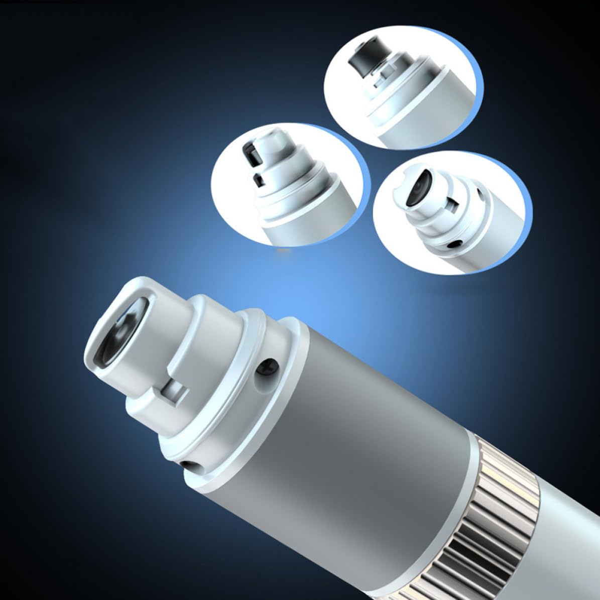 Electric Pet Nail Grinder with Adjustable Speed White W294