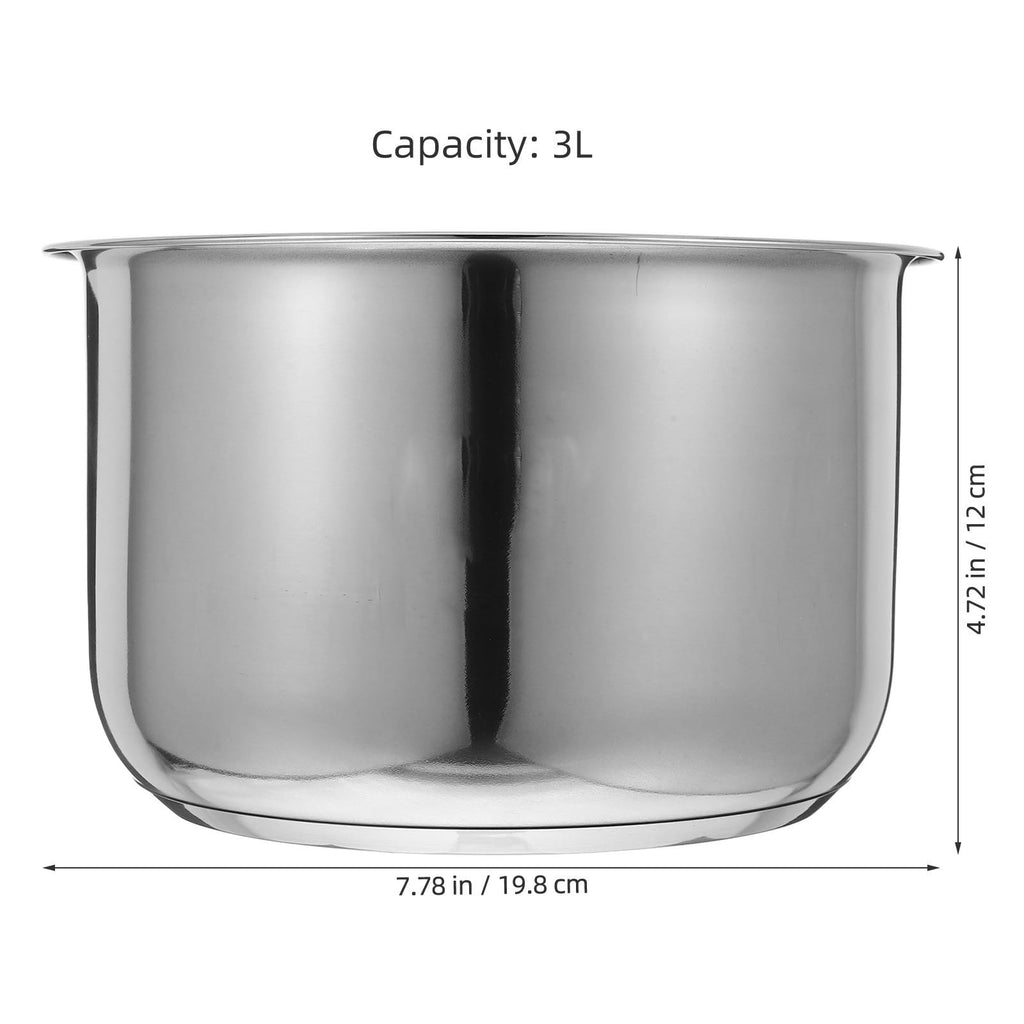 3L Stainless Steel Rice Cooker Inner Pot E7137