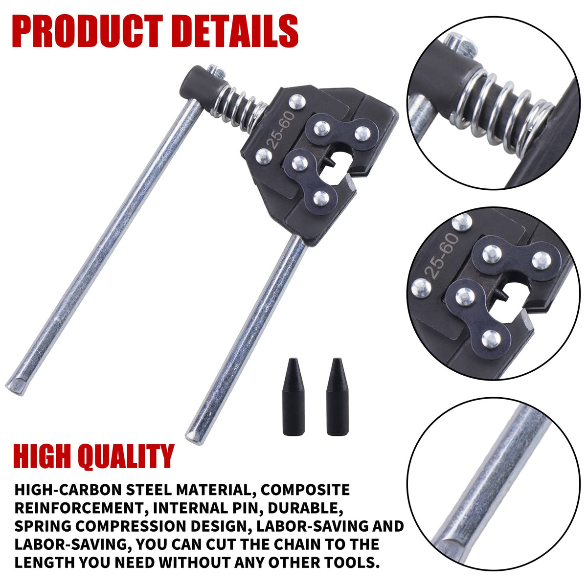 Chain Detacher Breaker Cutter for Roller Chain A424563