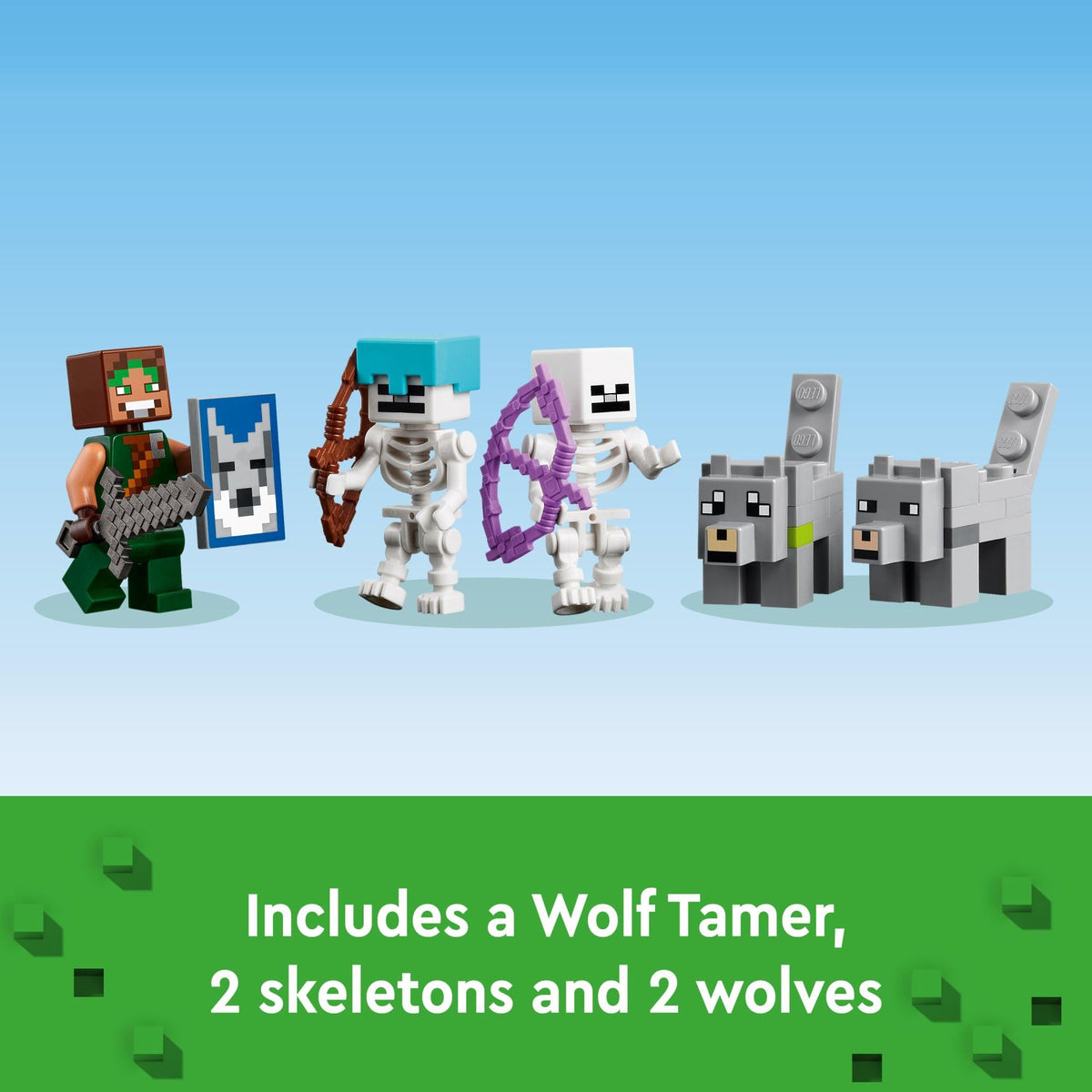 Minecraft Castle Building Set with Minifigures U9222