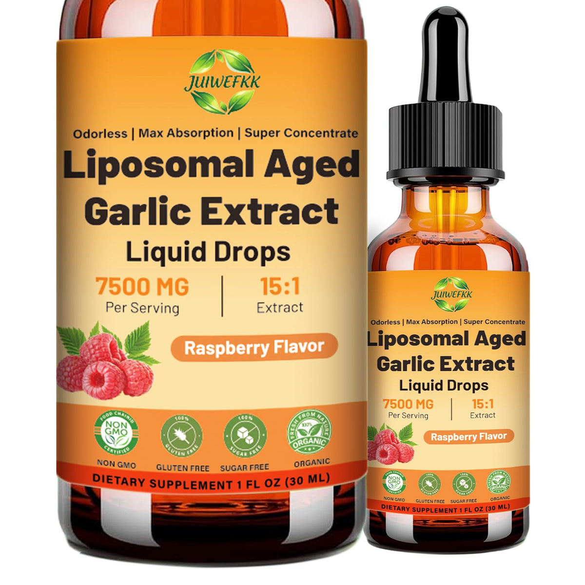 Odorless 500 mg Liposomal Aged Garlic Extract Liquid Drop A5896