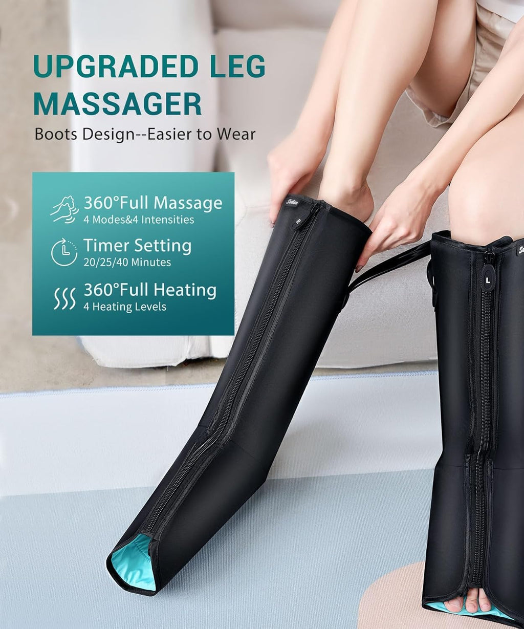 Air Compression Leg Massager with Heat G493
