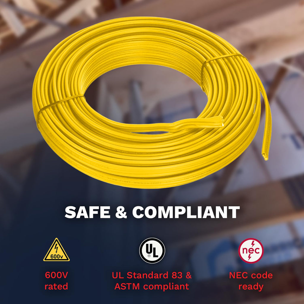 Solid Indoor Electrical Wire 100 Ft L99489