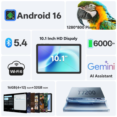 10 Inch Android Tablet with Keyboard B294805
