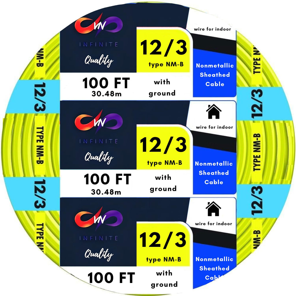 Solid Indoor Electrical Wire 100 Ft L99489