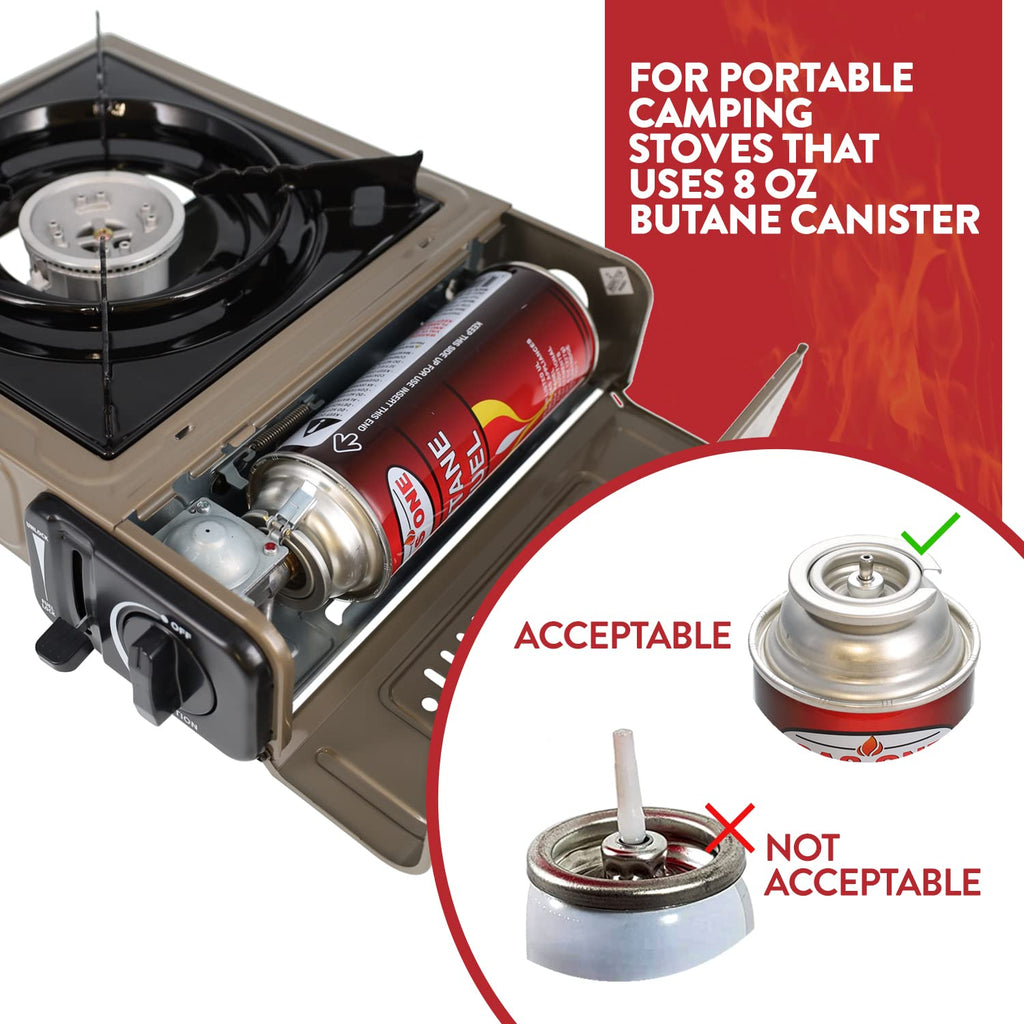 Butane Fuel Canister 4 Pack T1606