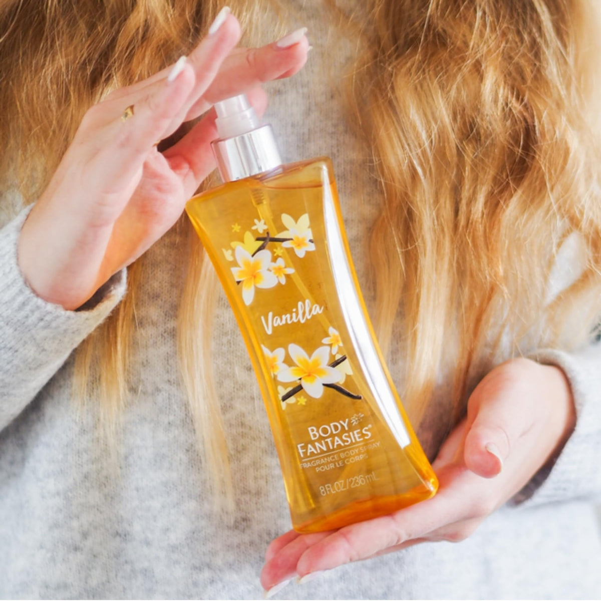 Vanilla Fragrance Body Spray 8 Ounce F484