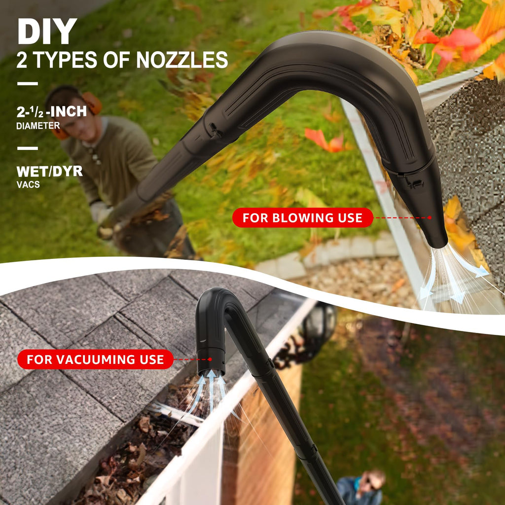 2-1/2 in. Gutter Cleaning Attachment Kit M302