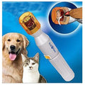 Battery Powered Electric Pet Nail Clippers Trimmer Grooming Kit R749859