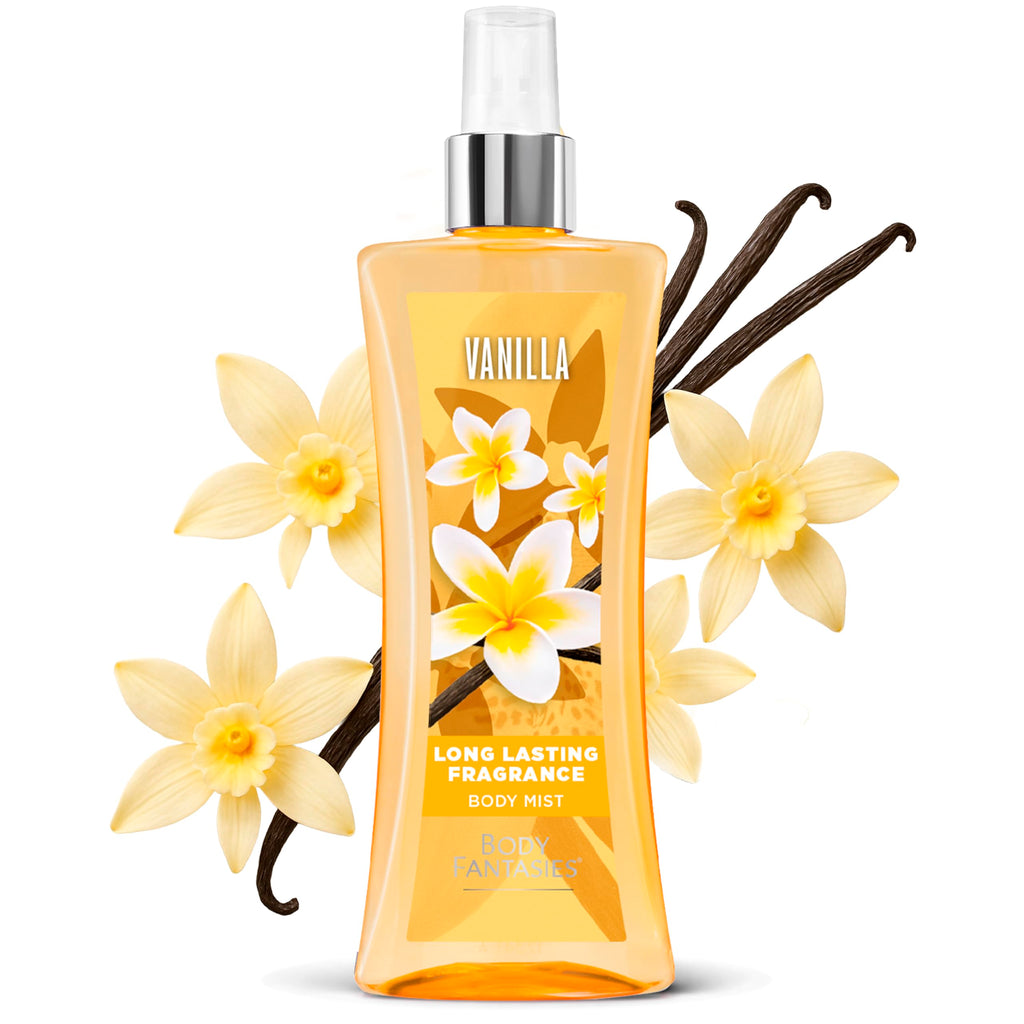 Vanilla Fragrance Body Spray 8 Ounce F484