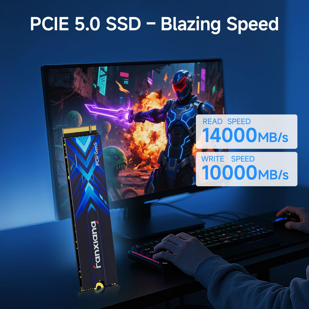 2TB PCIe 5.0 NVMe M.2 SSD T142759