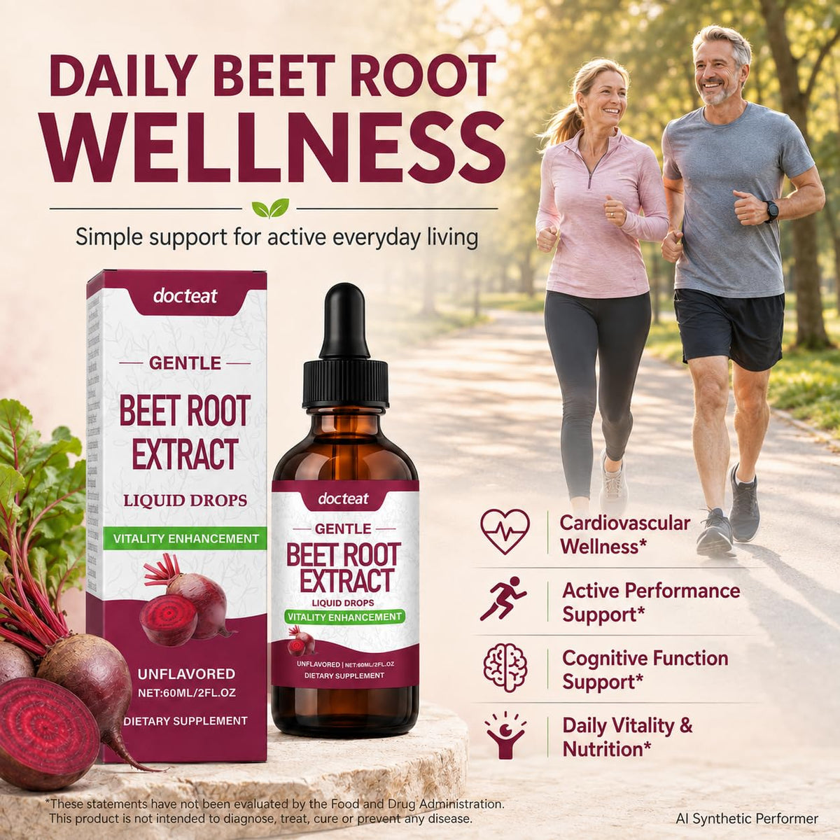 1000mg Beetroot Extract Liquid Drops 60mL B30834