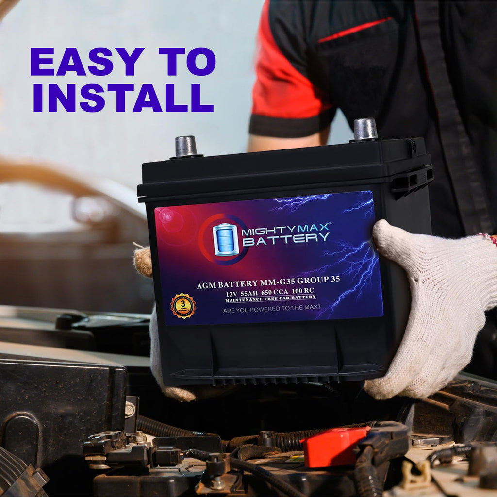 12V 55Ah AGM Replacement Battery G7746