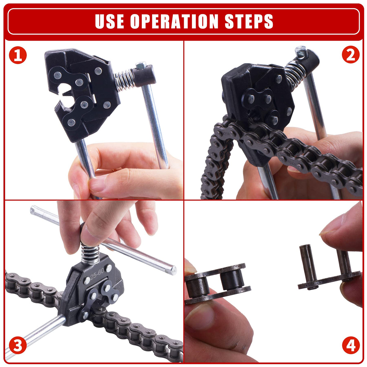 Chain Detacher Breaker Cutter for Roller Chain A424563