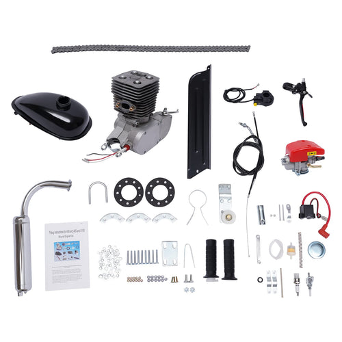 100cc 2-Stroke Bicycle Motor Kit with 2L Fuel Tank E9706