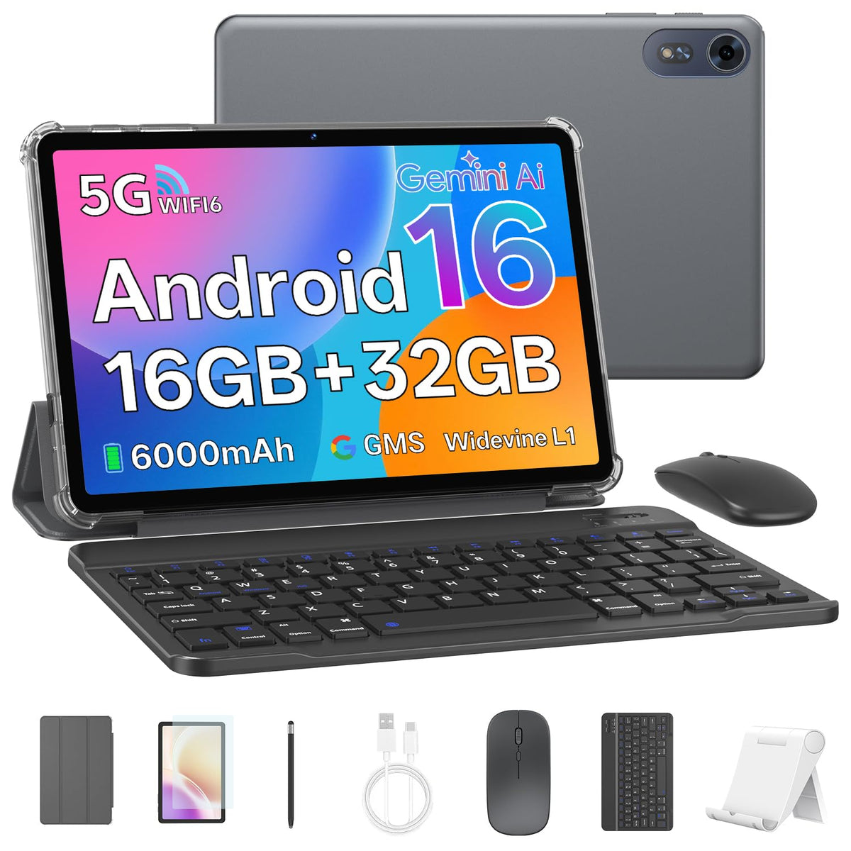 10 Inch Android Tablet with Keyboard B294805