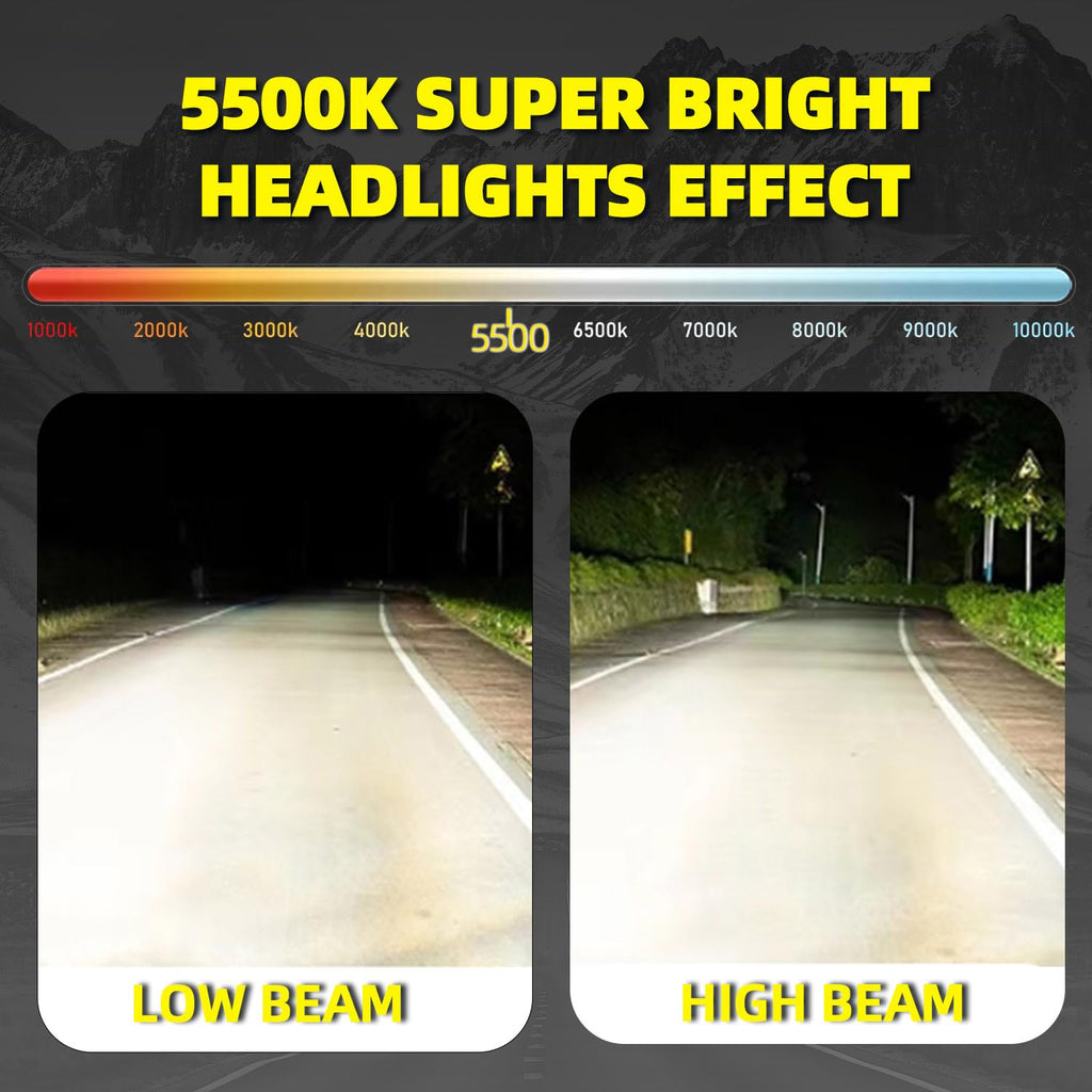 9003 High Low Beam Halogen Headlight Bulbs 2PCS A60765