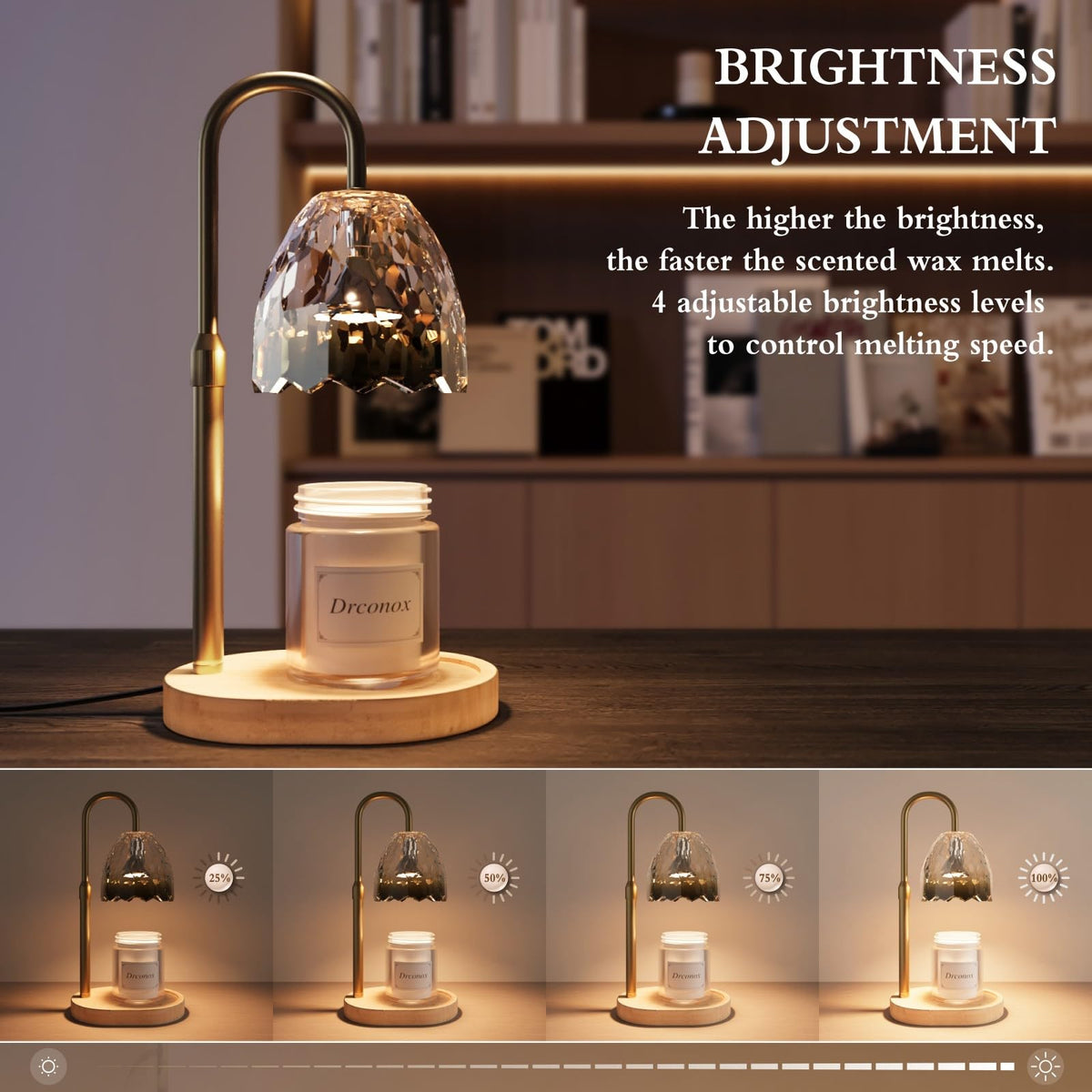 Candle Warmer Lamp with Timer Dimmable V315
