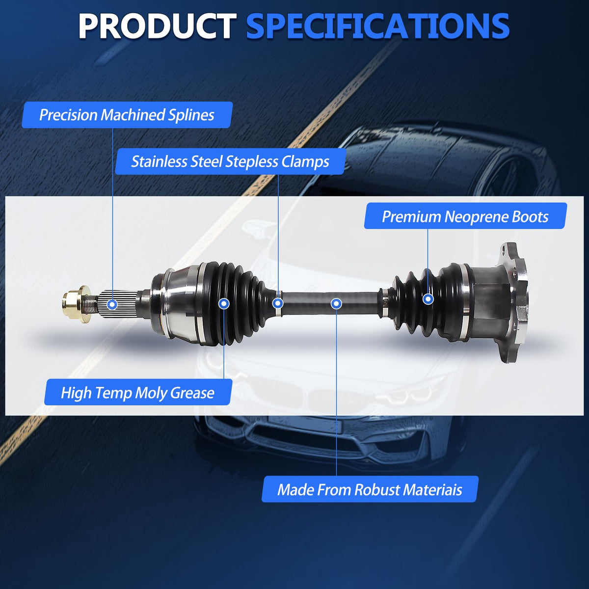 CV Axle Front Pair X917305