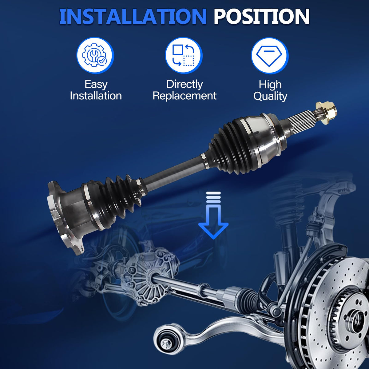 CV Axle Front Pair X917305