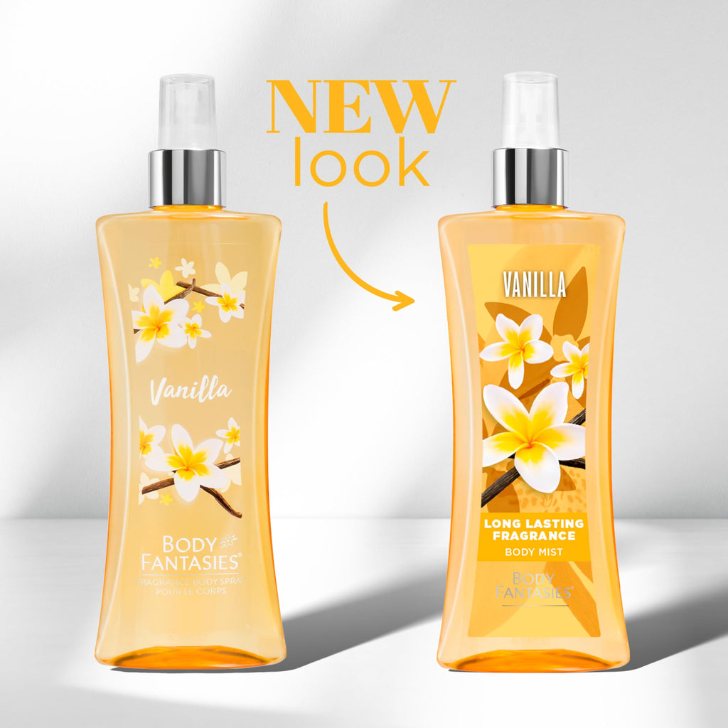 Vanilla Fragrance Body Spray 8 Ounce F484