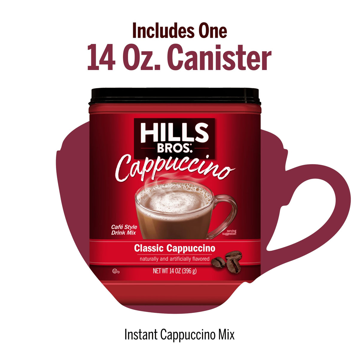 Cappuccino Mix 14 oz A16578
