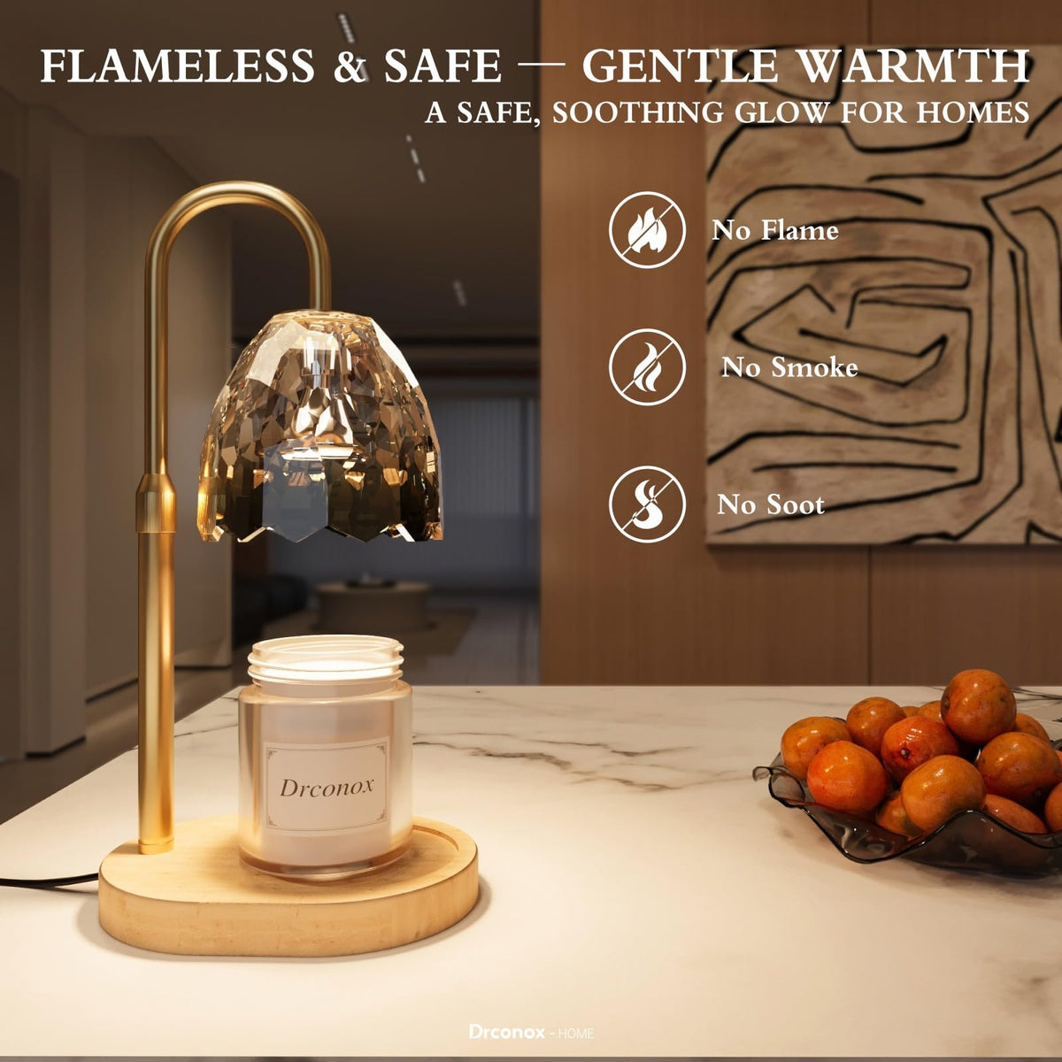 Candle Warmer Lamp with Timer Dimmable V315