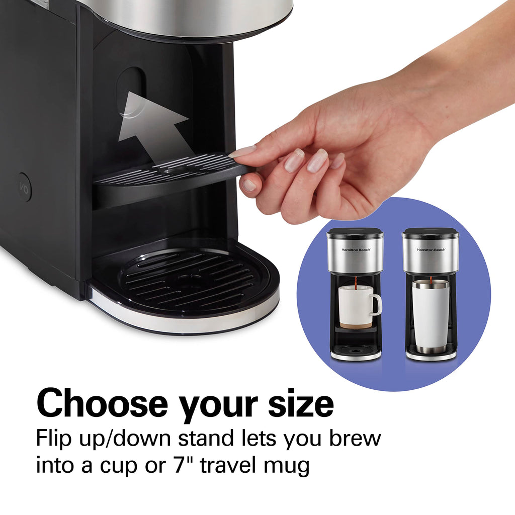 7-in-1 Coffee Maker with 6 Cup Carafe, Black L799691