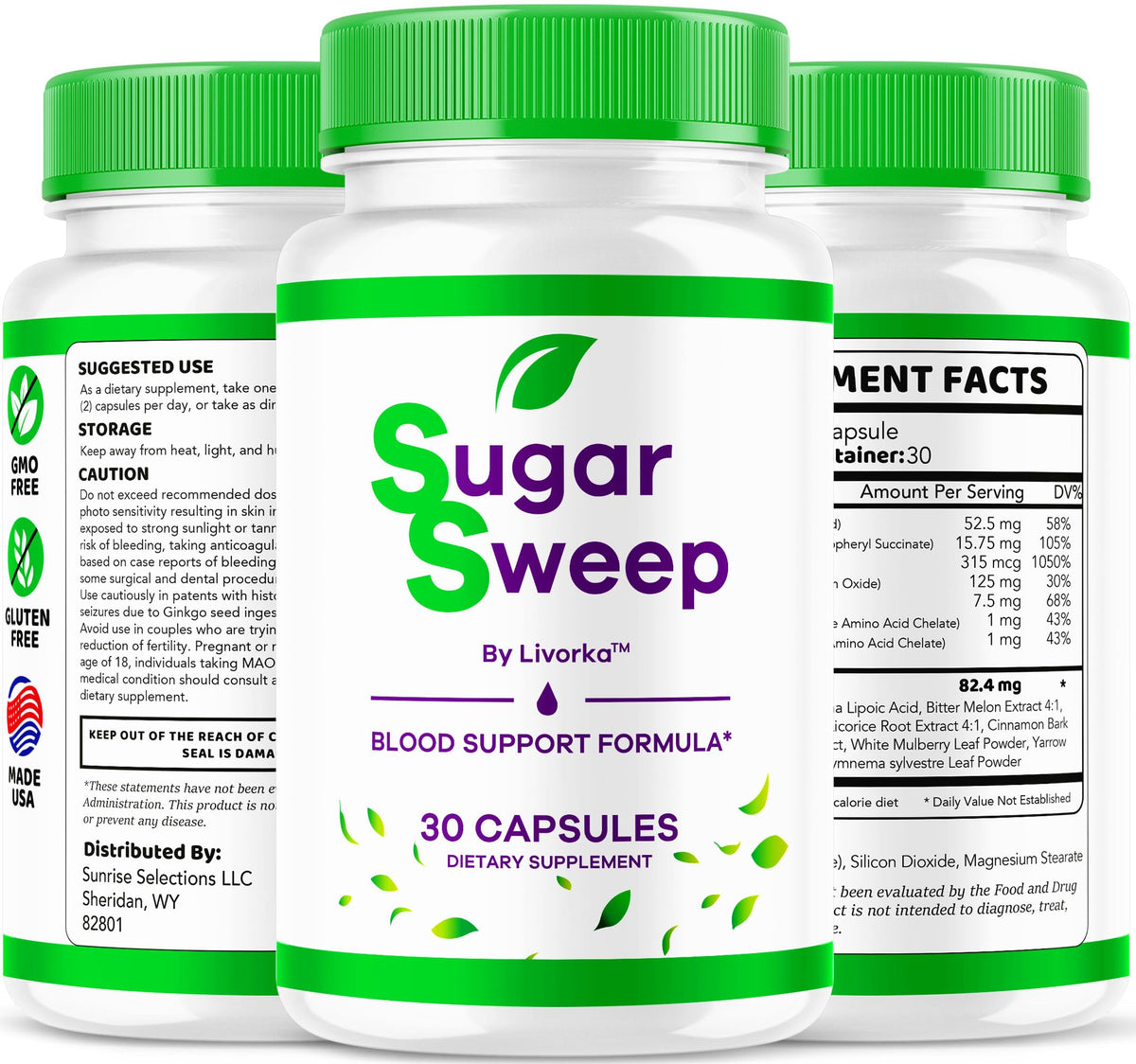 30 Capsules Supplement Pills I800