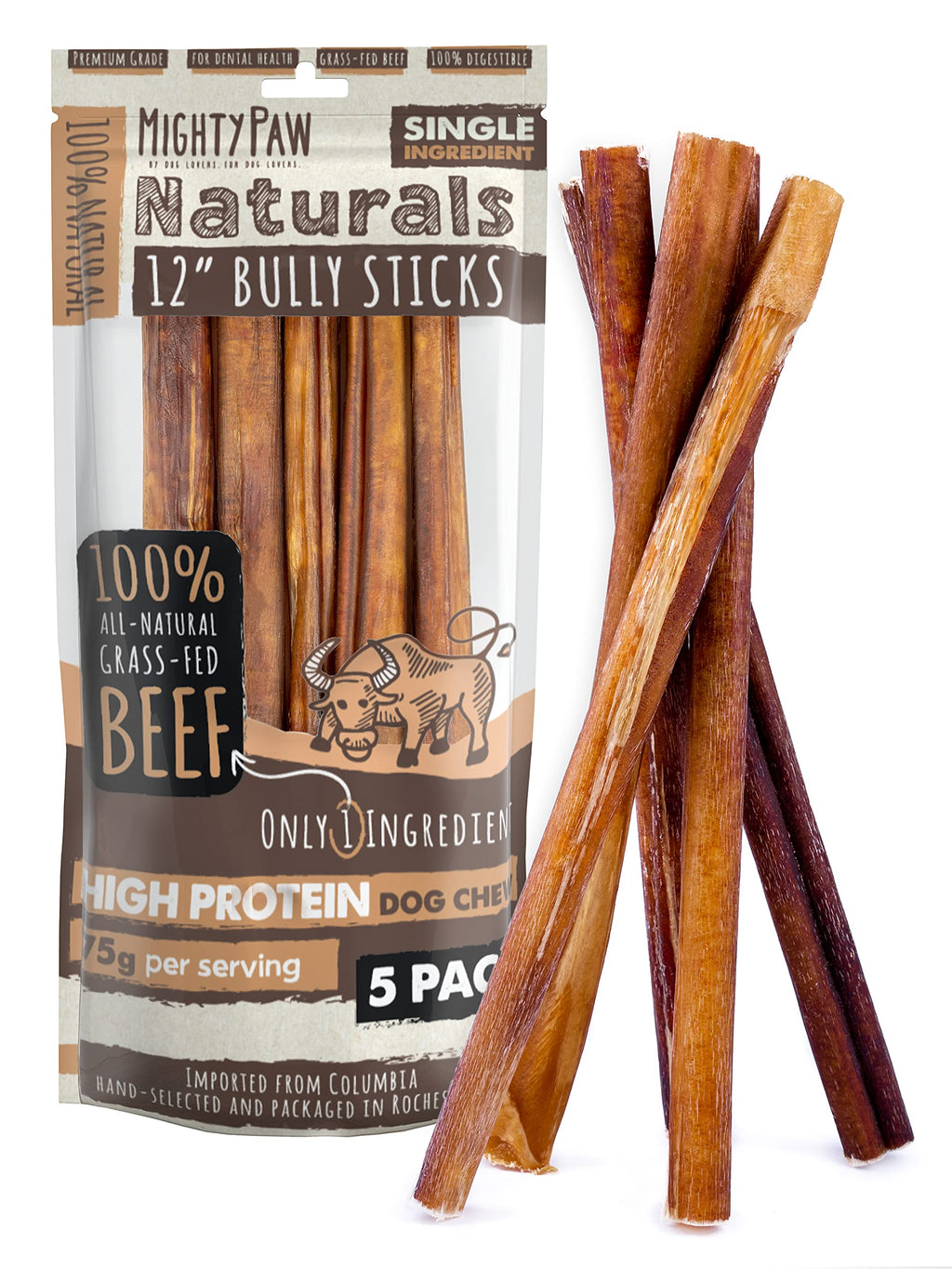 12" Bully Sticks Dog Chew O66369