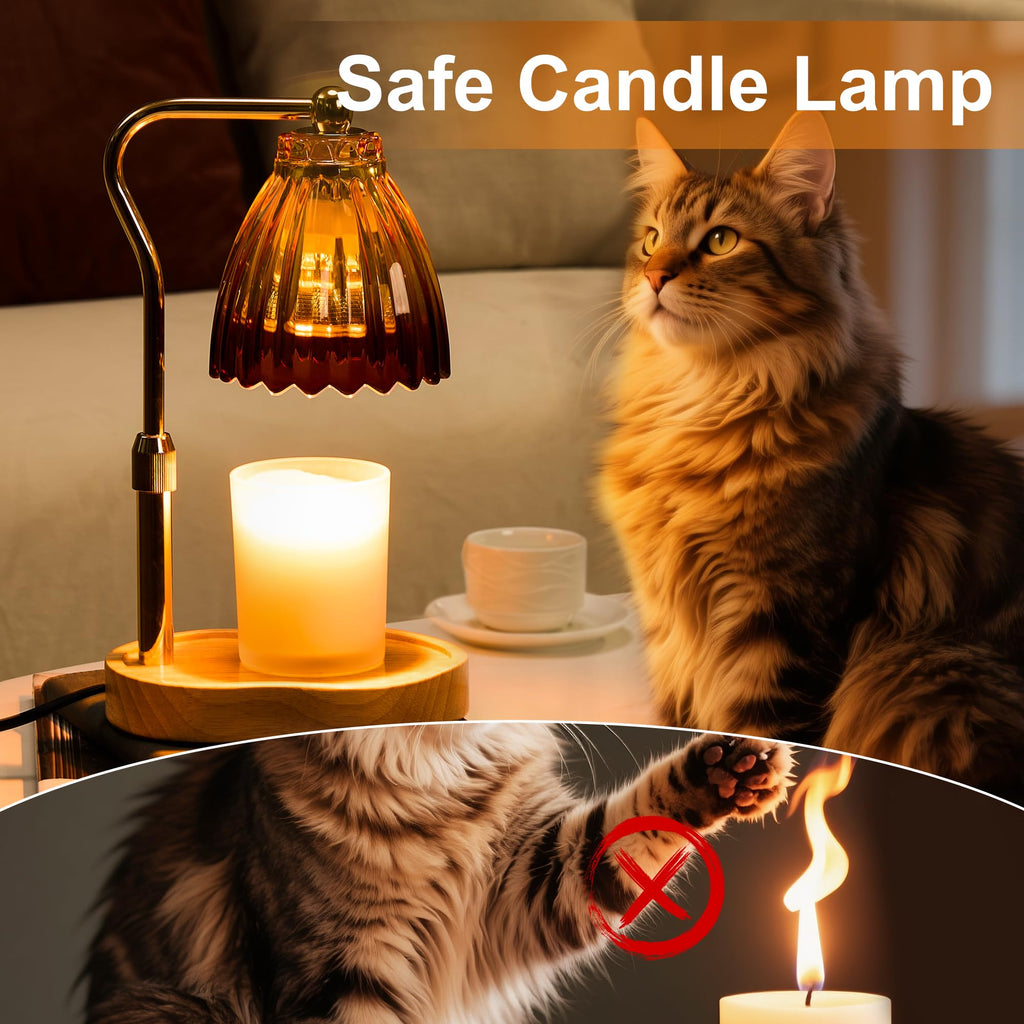 Candle Warmer Lamp with Timer Dimmable J903415
