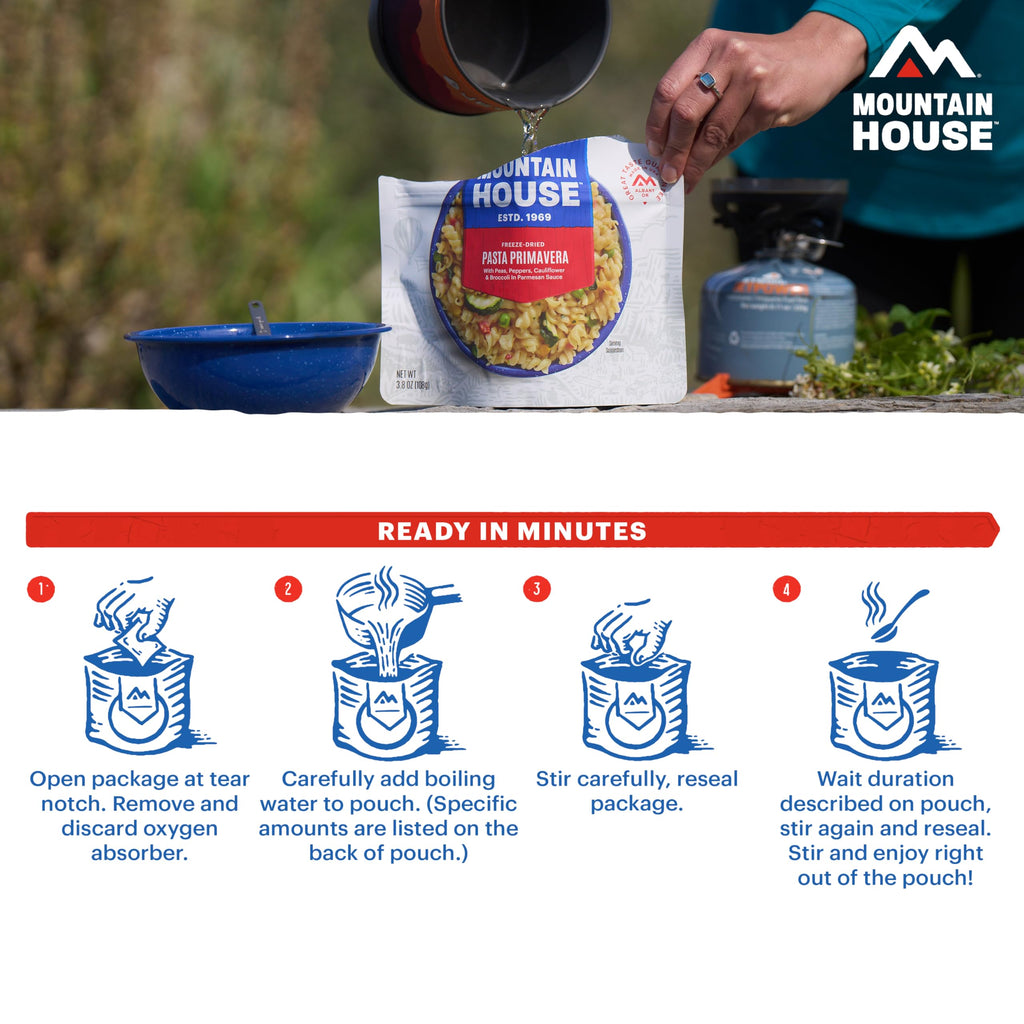 Freeze-Dried Dinner Entree 4 Servings 2-Pack W4558