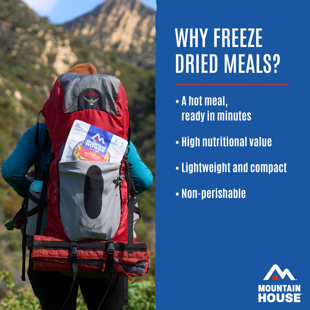 Freeze-Dried Dinner Entree 4 Servings 2-Pack W4558