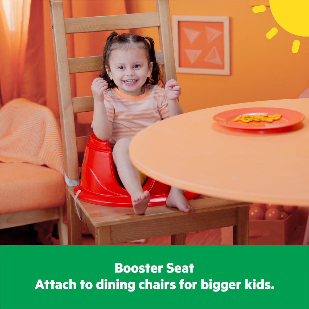 3-in-1 Baby Activity Seat with Toys, Snacking Tray, Booster Seat D362