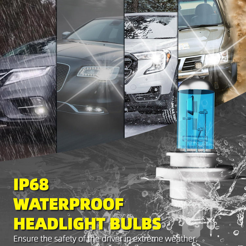 9003 High Low Beam Halogen Headlight Bulbs 2PCS A60765